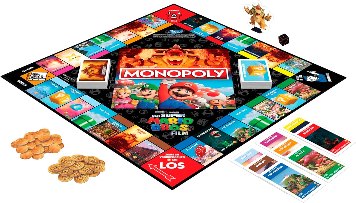 Hasbro Gaming MONOPOLY Super Mario Bros. Film Edition