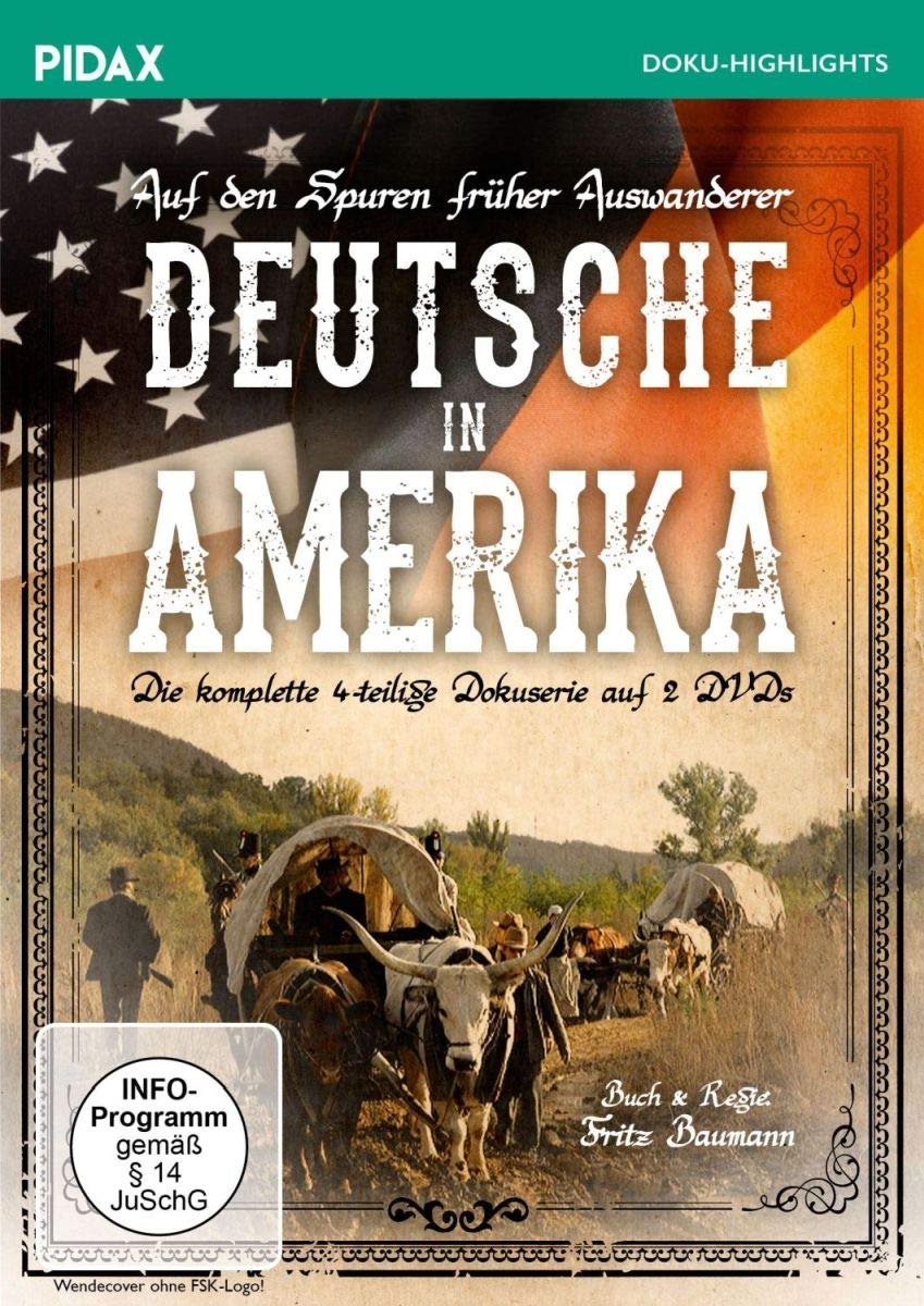 Deutsche in Amerika, Die komplette 4-teilige Doku [DVD]