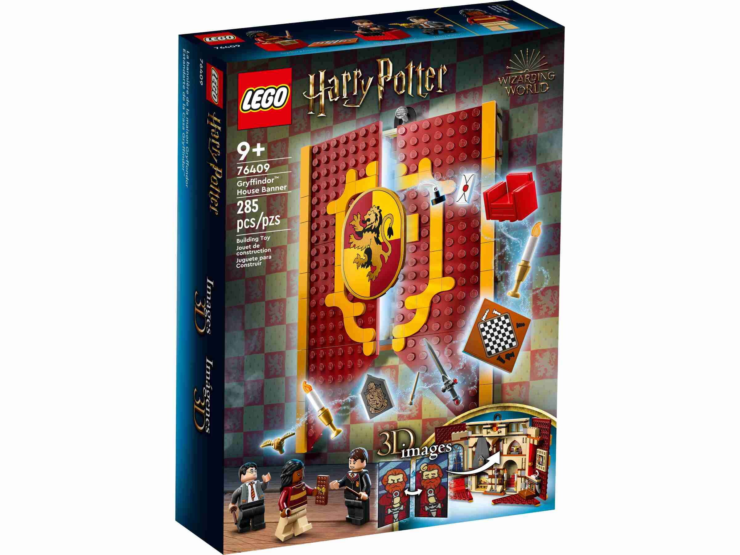 LEGO 76409 Harry Potter Hausbanner Gryffindor, 3 Bewohner von Gryffindor