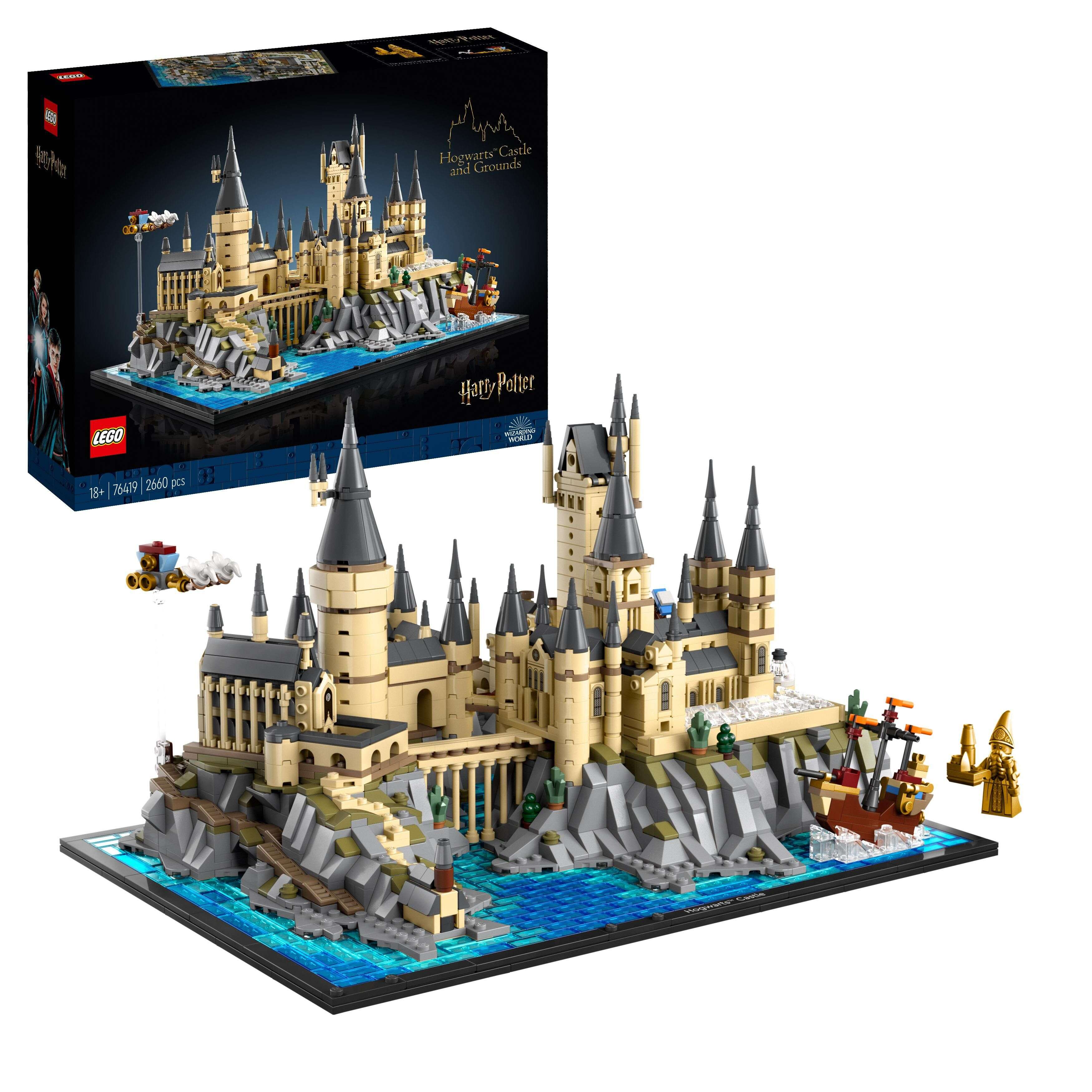 LEGO 76419 Harry Potter Schloss Hogwarts mit Schlossgelände, Maßstabsgetreu