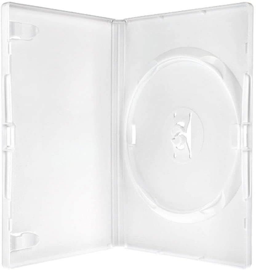 7 Amaray DVD, Nintendo Wii, Hülle (ohne Logo), 1 fach, 190x 135 x 14 mm,  weiß