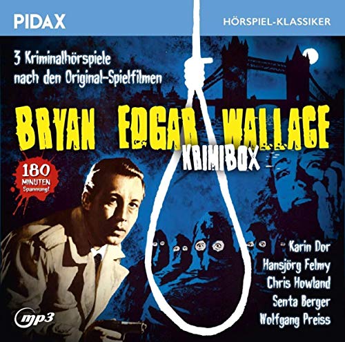 Bryan Edgar Wallace - Krimibox / Drei Kriminalhörspiele