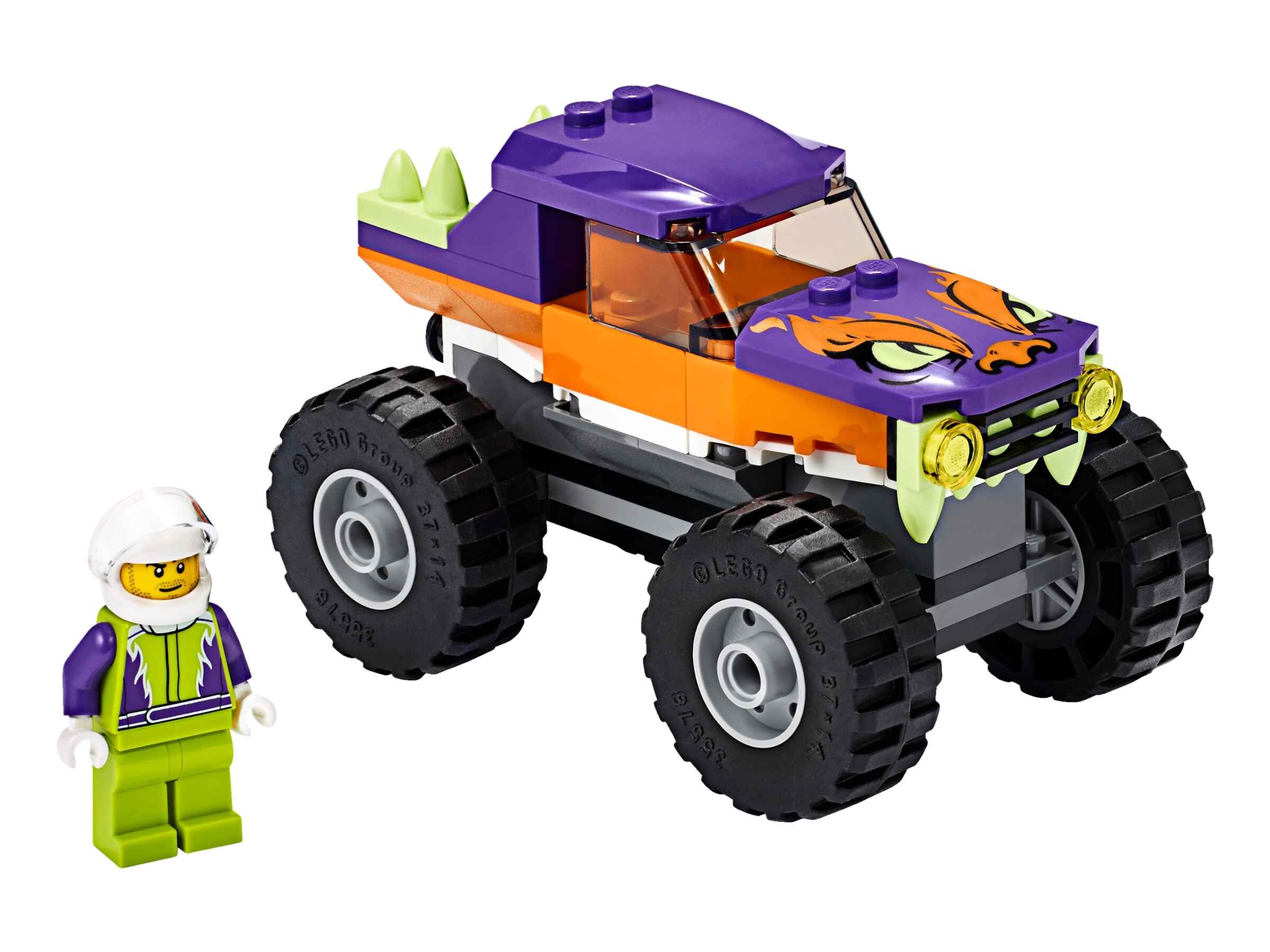 LEGO 60251 City Monster-Truck mit einer Fahrer-Minifigur