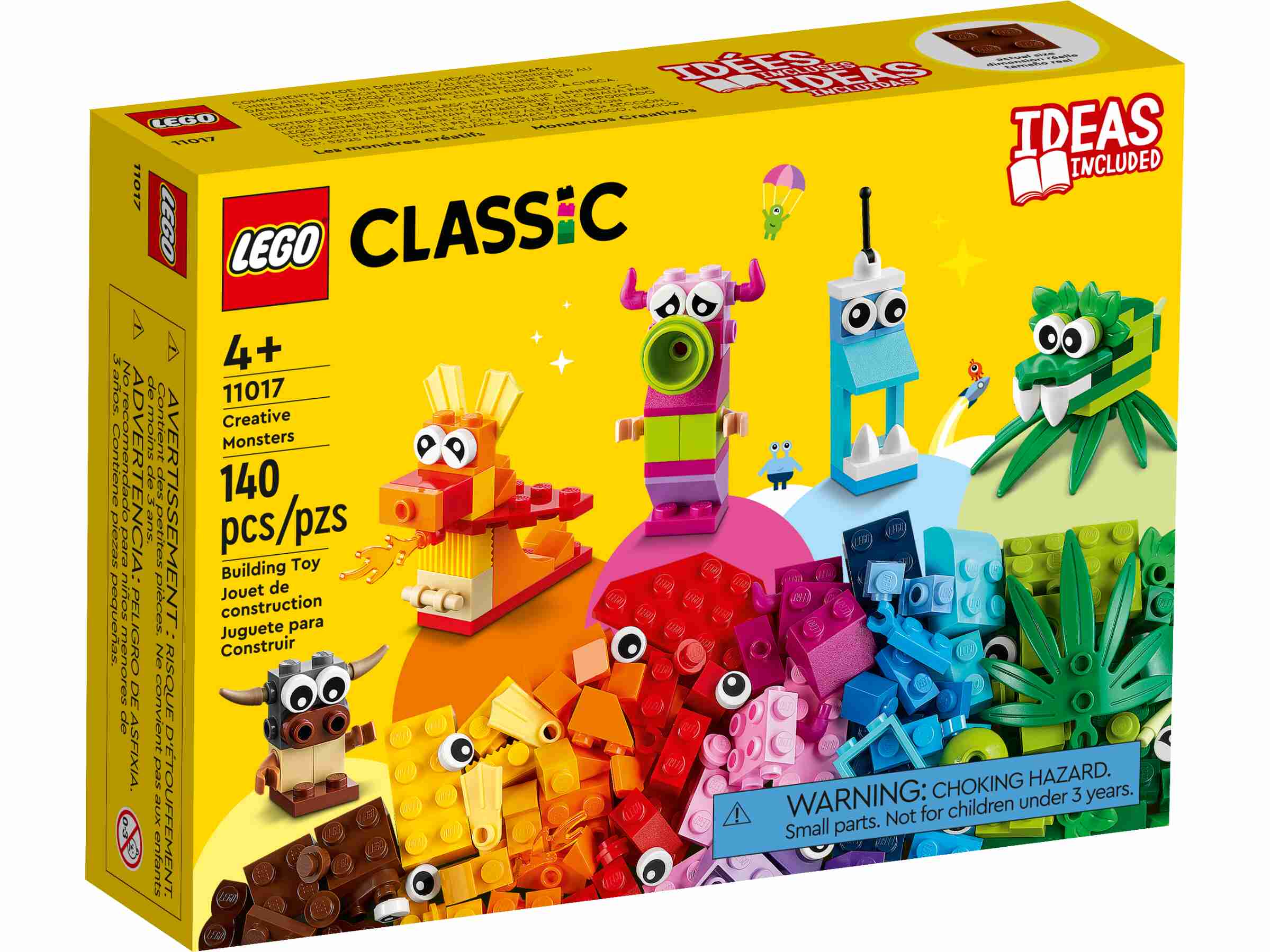 11017 Monsters, ideas: Lobigo.co.uk: build 5 Classic Toys monster toy Creative LEGO