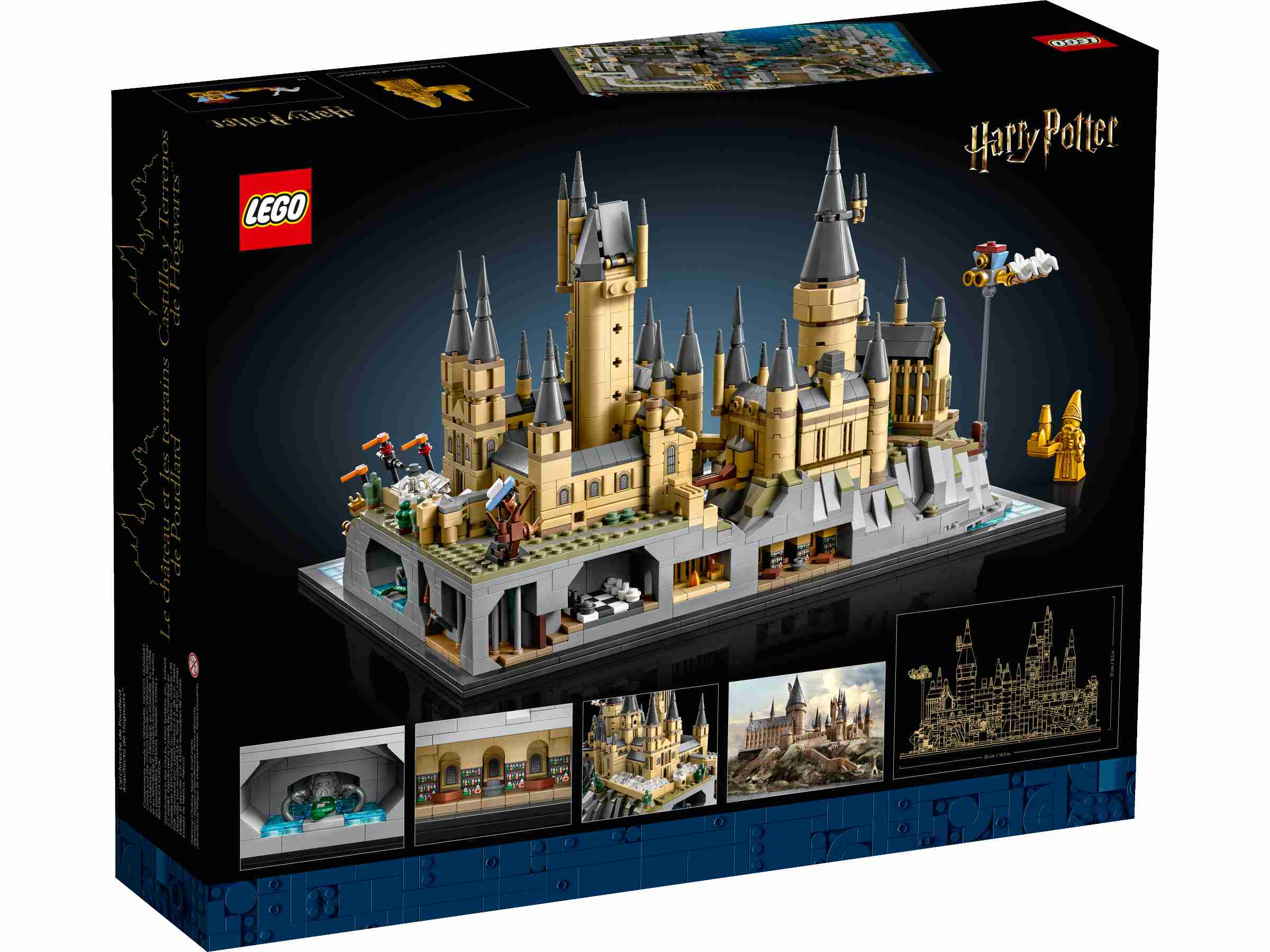 LEGO 76419 Harry Potter Schloss Hogwarts mit Schlossgelände, Maßstabsgetreu