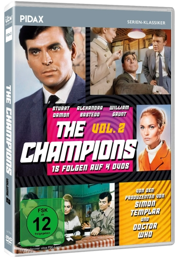 The Champions - Vol. 2, 15 Episodes [DVD]