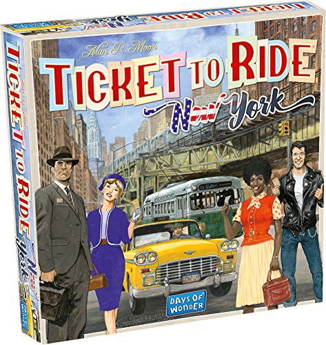 Days of Wonder - Ticket to Ride New York, mehrfarbig DOW720060