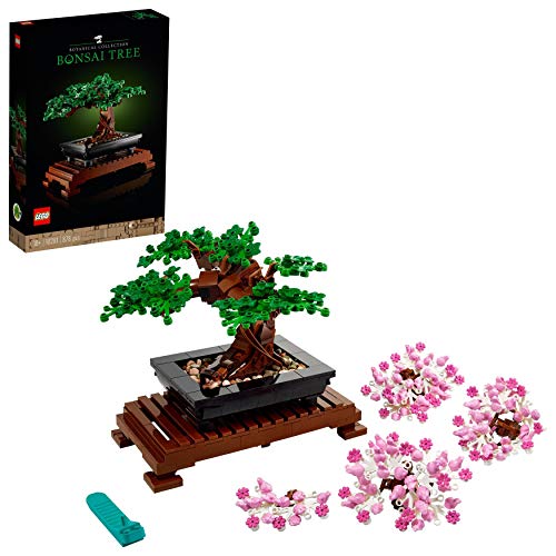 LEGO 10281 Bonsai Baum, Kunstpflanzen-Set, Botanik-Kollektion, Home Deko