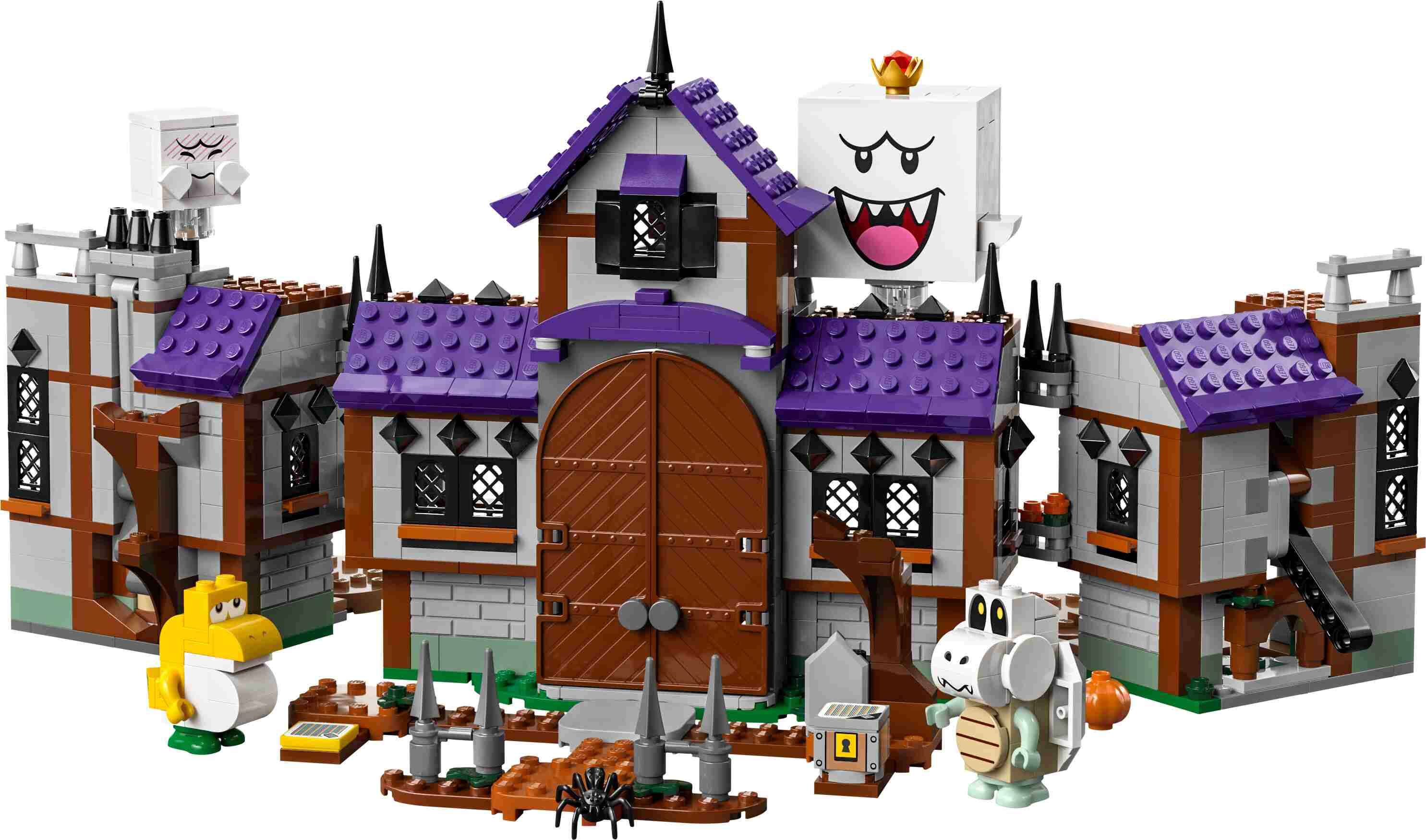 LEGO 71436 Super Mario König Buu Huus Spukhaus, 4 Spielzeugfiguren, 