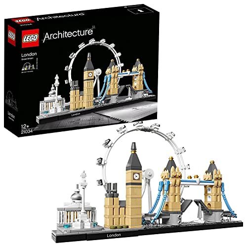 LEGO 21034 Architecture London Skyline, mit London Eye, Big Ben u. Tower Bridge