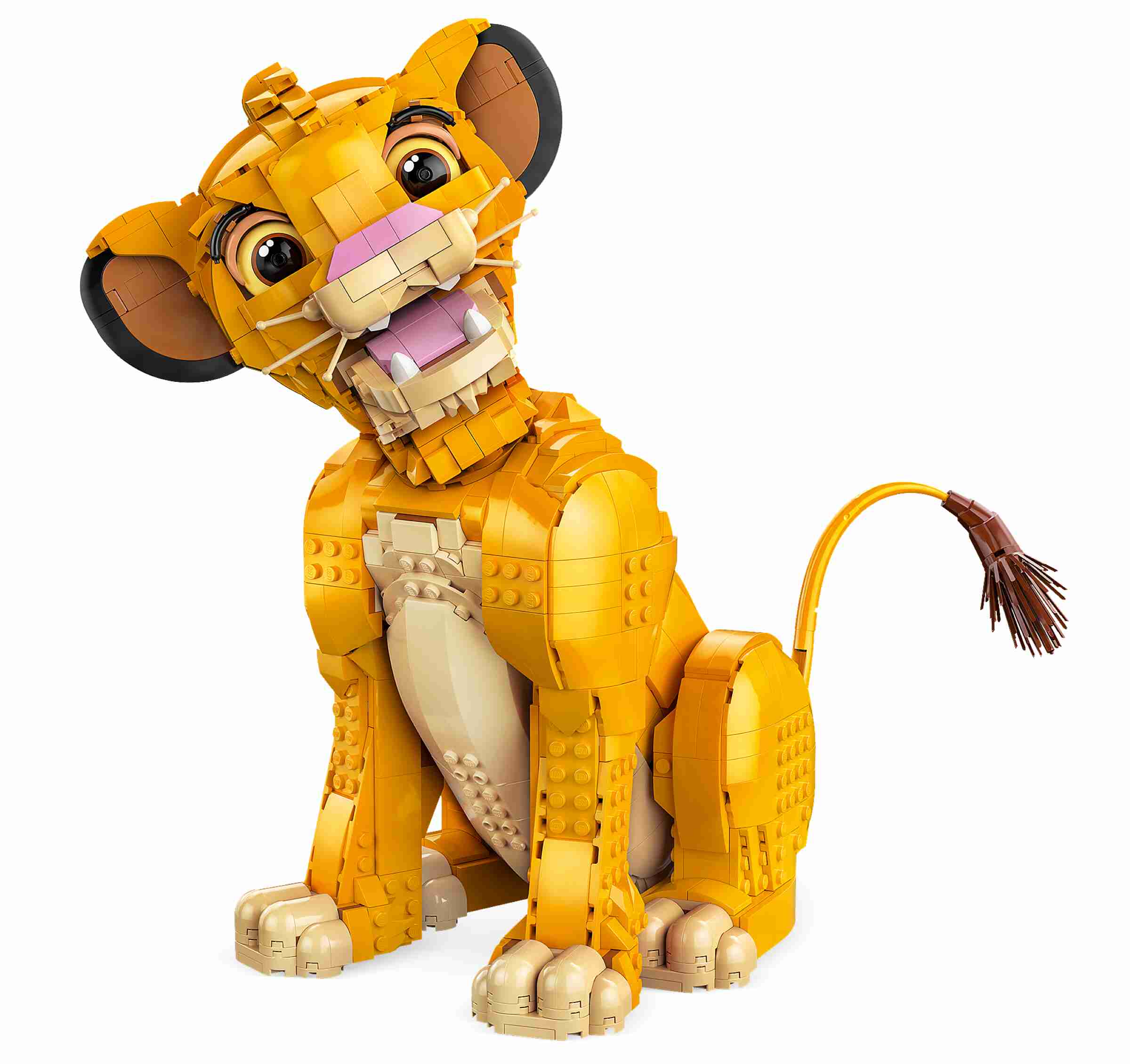 LEGO 43247 Disney Simba, der junge König der Löwen, Jubiläumsartikel 