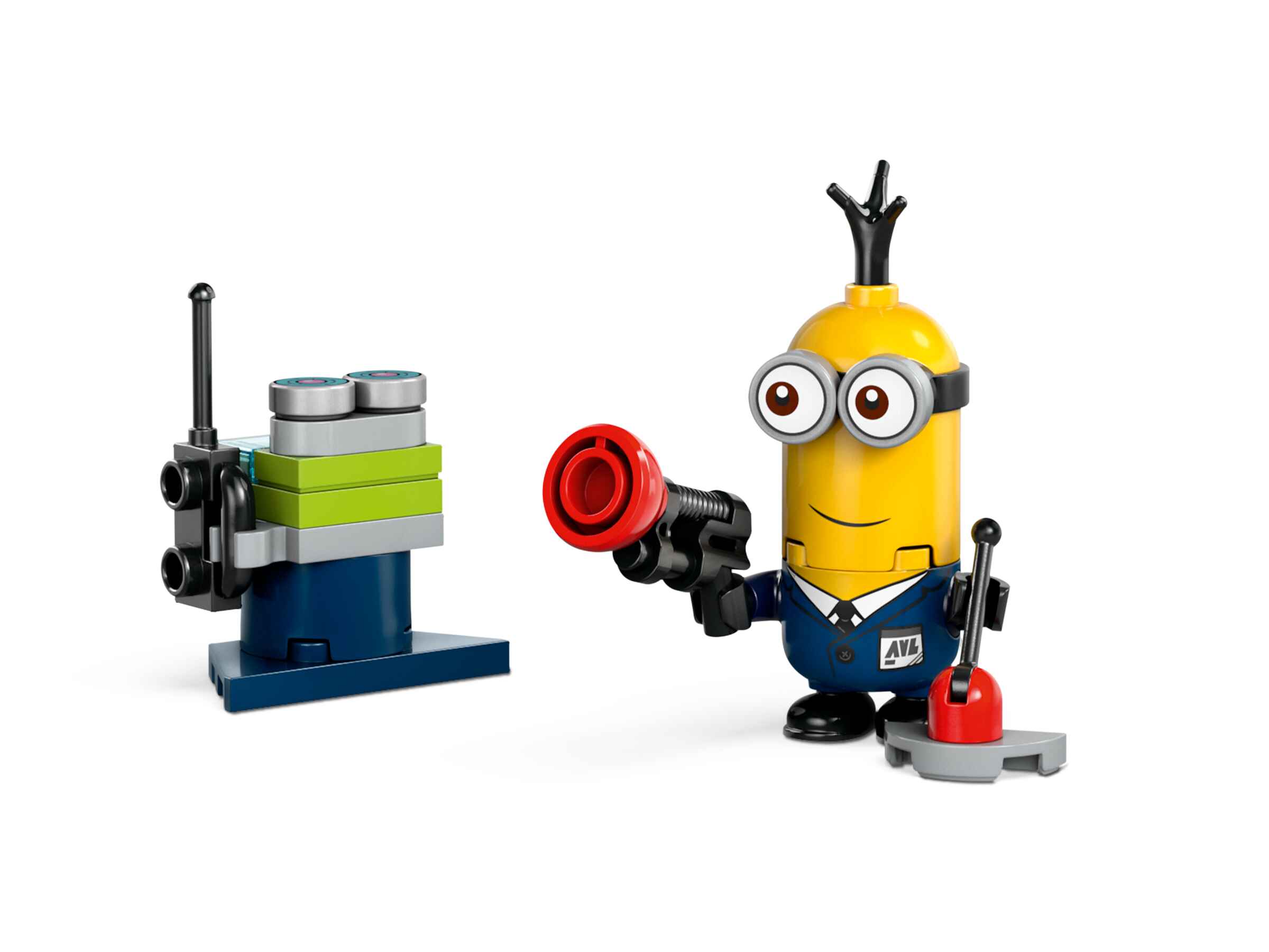 LEGO 75580 Despicable Me Minions und das Bananen Auto, 4 Minions und Zubehör