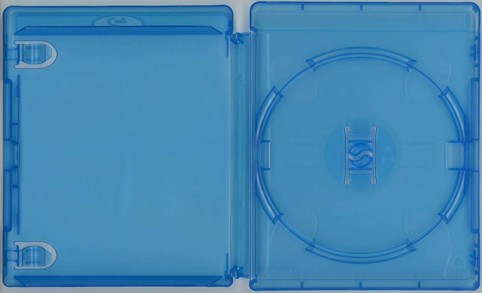 Blu-ray Box, Hülle, Leerhülle, 1-fach, 172 x 135 x 15 mm, blau
