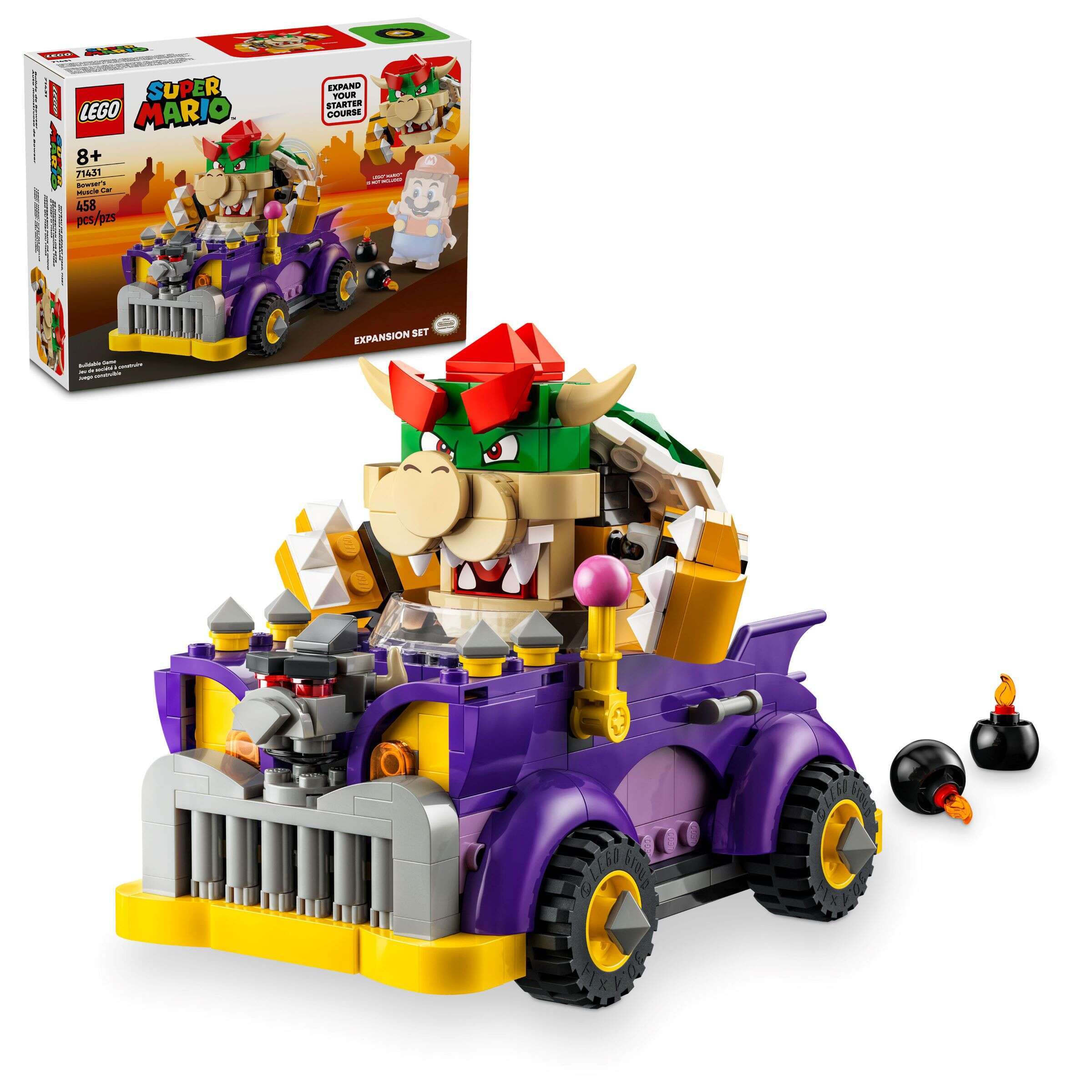 LEGO 71431 Super Mario Bowsers Monsterkarre – Erweiterungsset