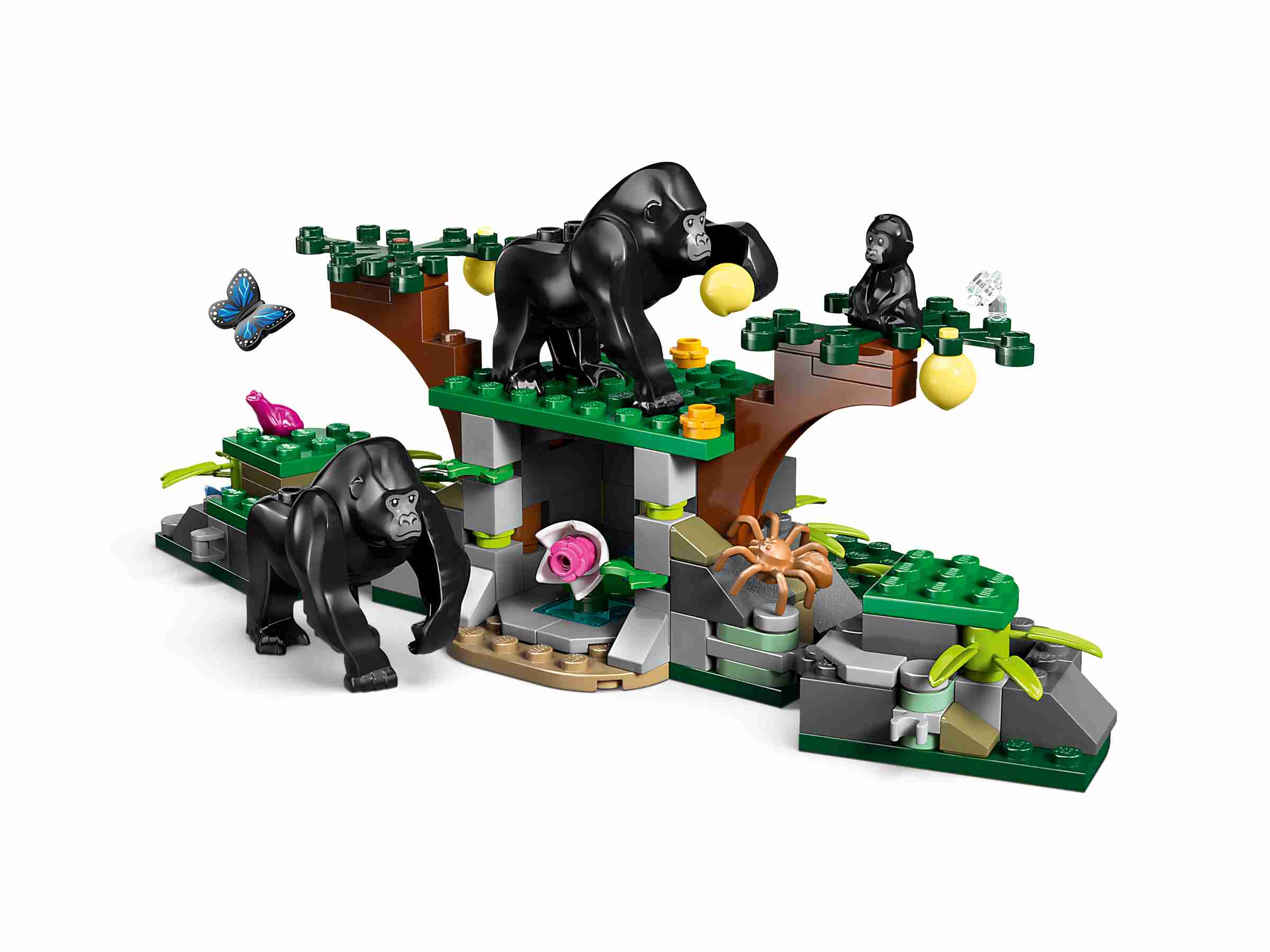 LEGO 60437 City Dschungelforscher-Hubschrauber, 5 Abenteurer, 3 Gorillas