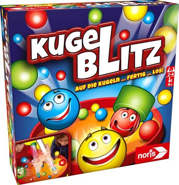 Noris Kugelblitz, das blitzschnelle Actionspiel  ab 4 Jahren