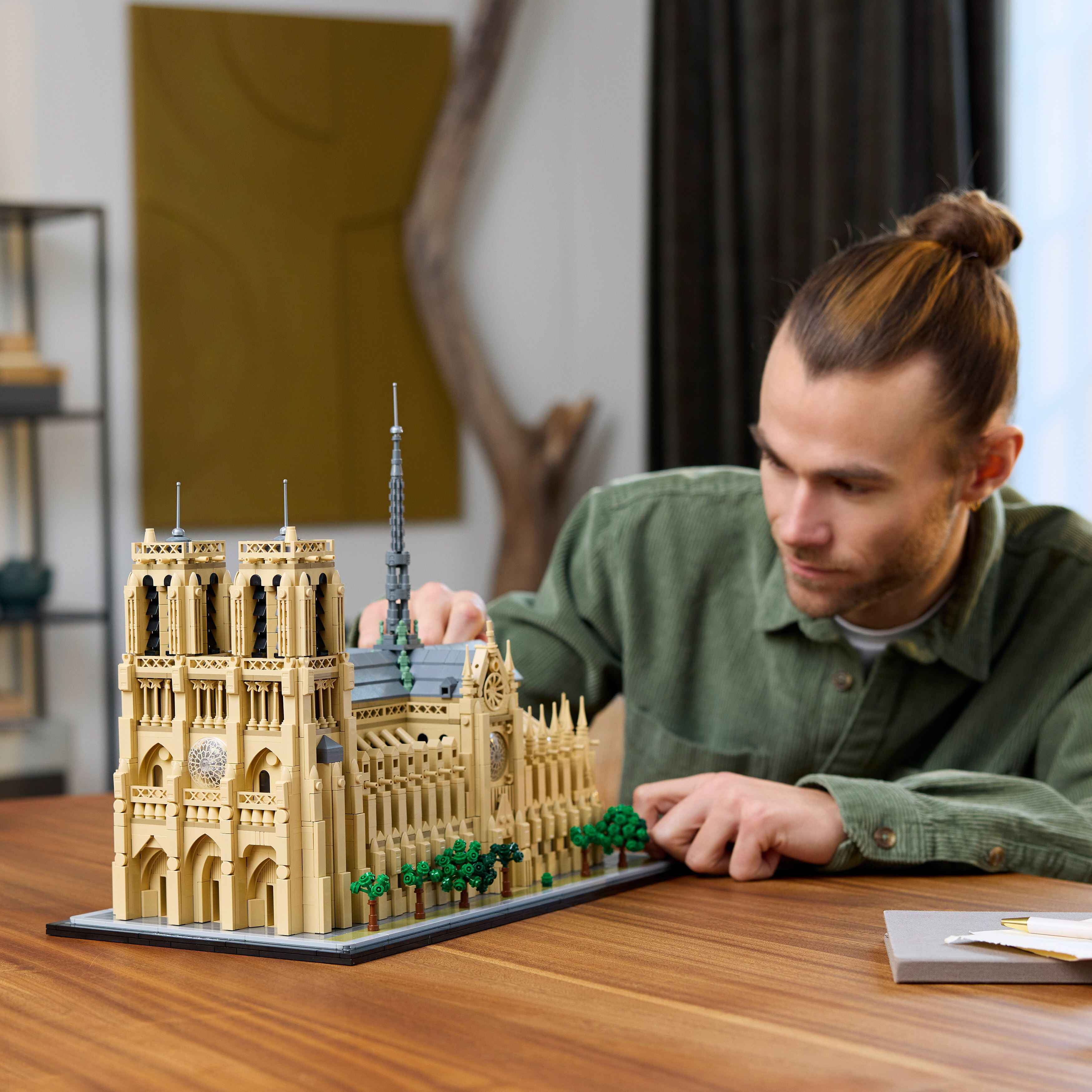 LEGO 21061 Architecture Notre-Dame de Paris, detailgetreues Modell