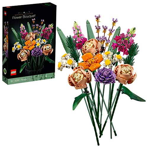 LEGO 10280 Blumenstrauß, künstliche Blumen, Botanik-Kollektion, Home Deko