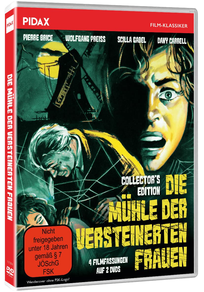 Die Mühle der versteinerten Frauen - Collector´s Edition, 4 Filmfassungen