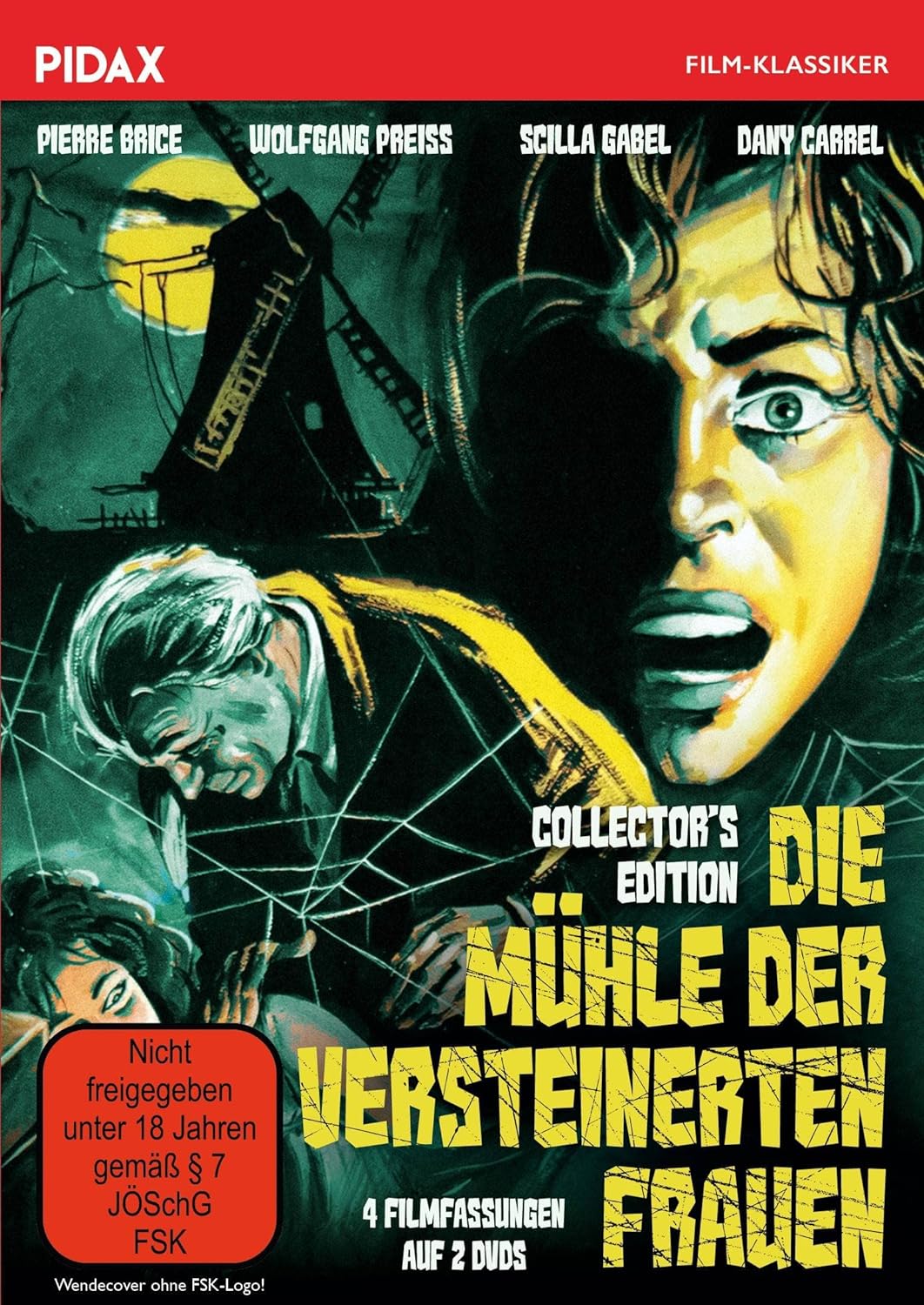 Die Mühle der versteinerten Frauen - Collector´s Edition, 4 Filmfassungen