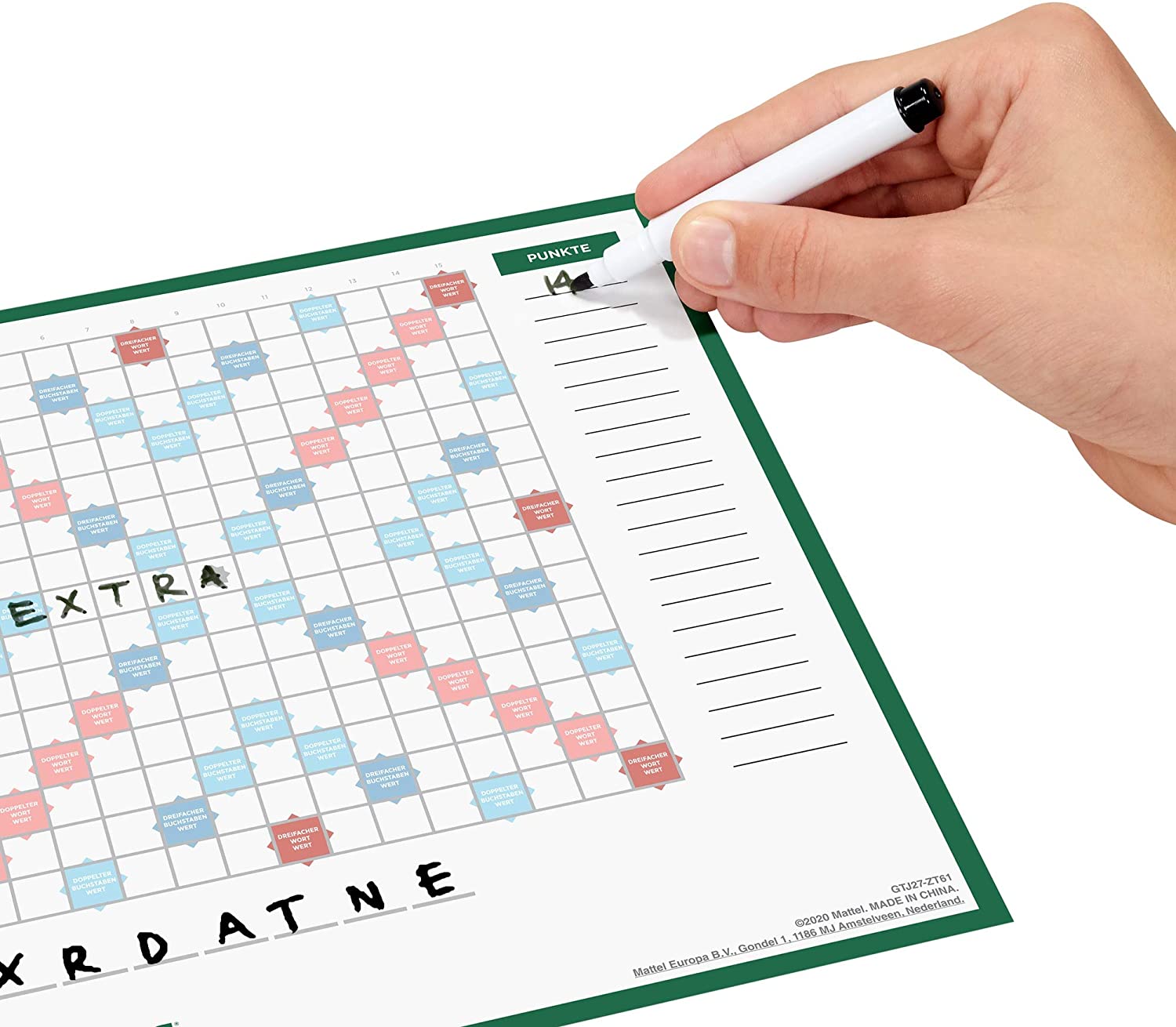 Mattel Games Scrabble Wortgefecht, Kreuzworträtsel, Brettspiel