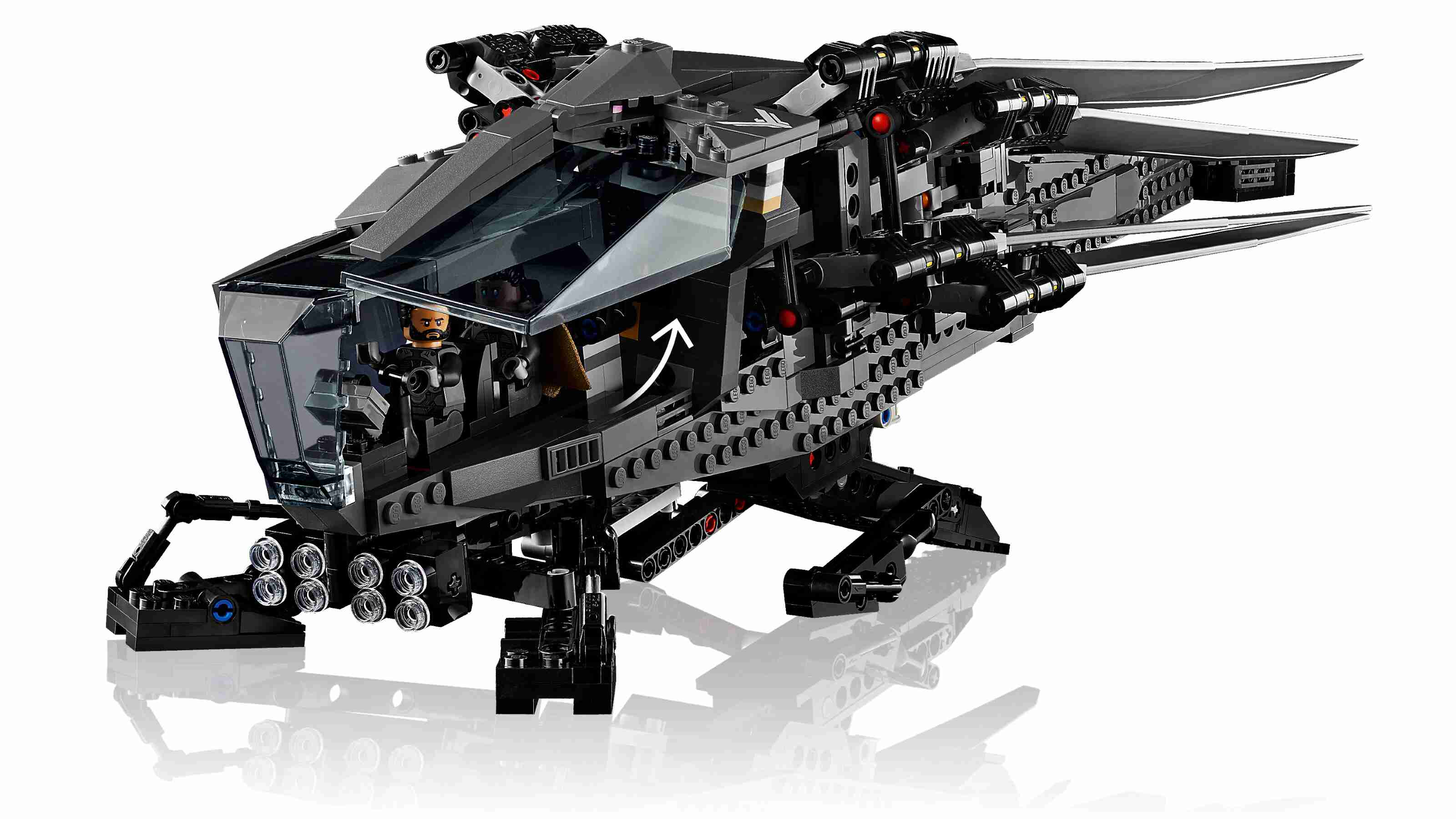 LEGO 10327 Icons Dune Atreides Royal Ornithopter, 8 legendäre Charaktere