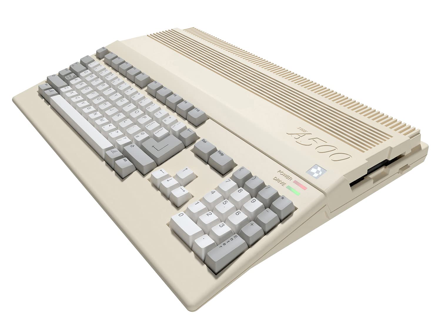 Retro Konsole Amiga 500 - The A500 Mini inklusive 25 Amiga 500 Spiele