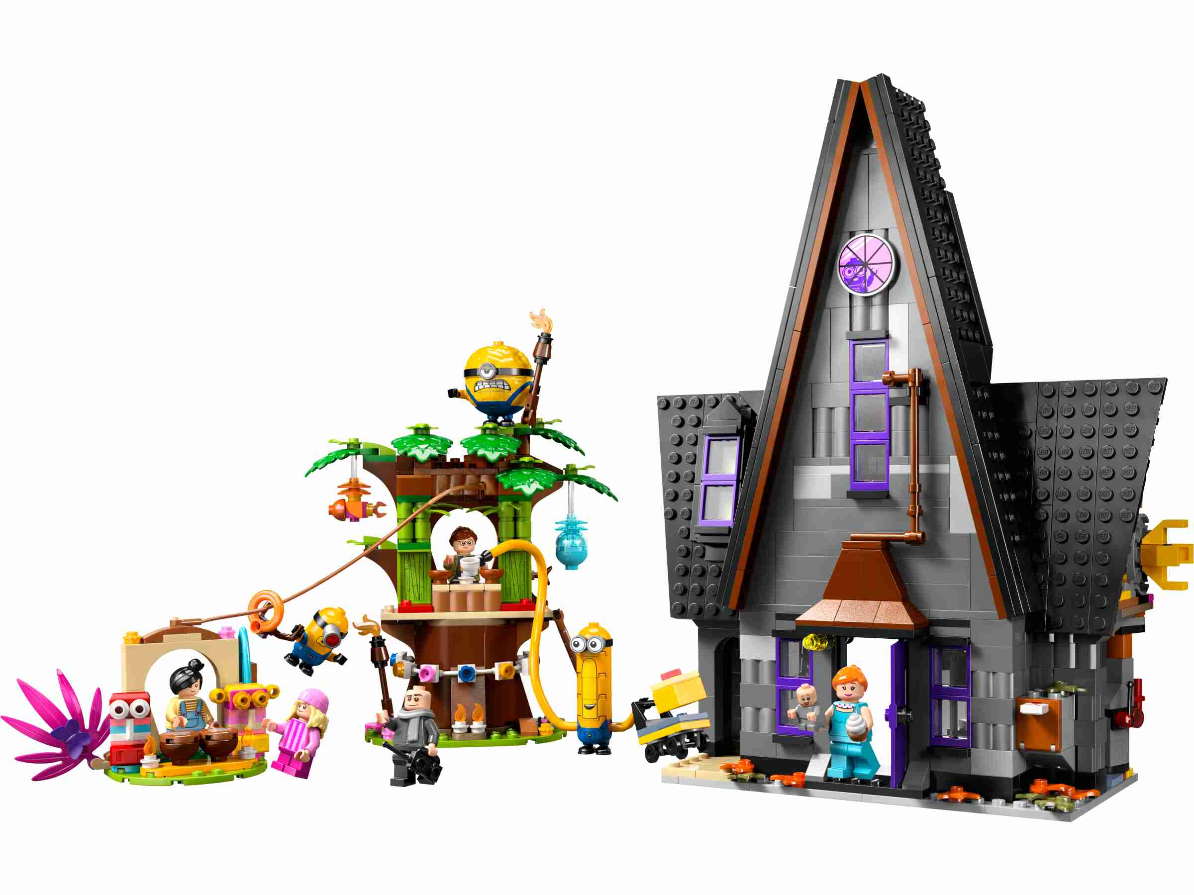 LEGO 75583 Despicable Me Familienvilla von Gru und den Minions, Baumhaus