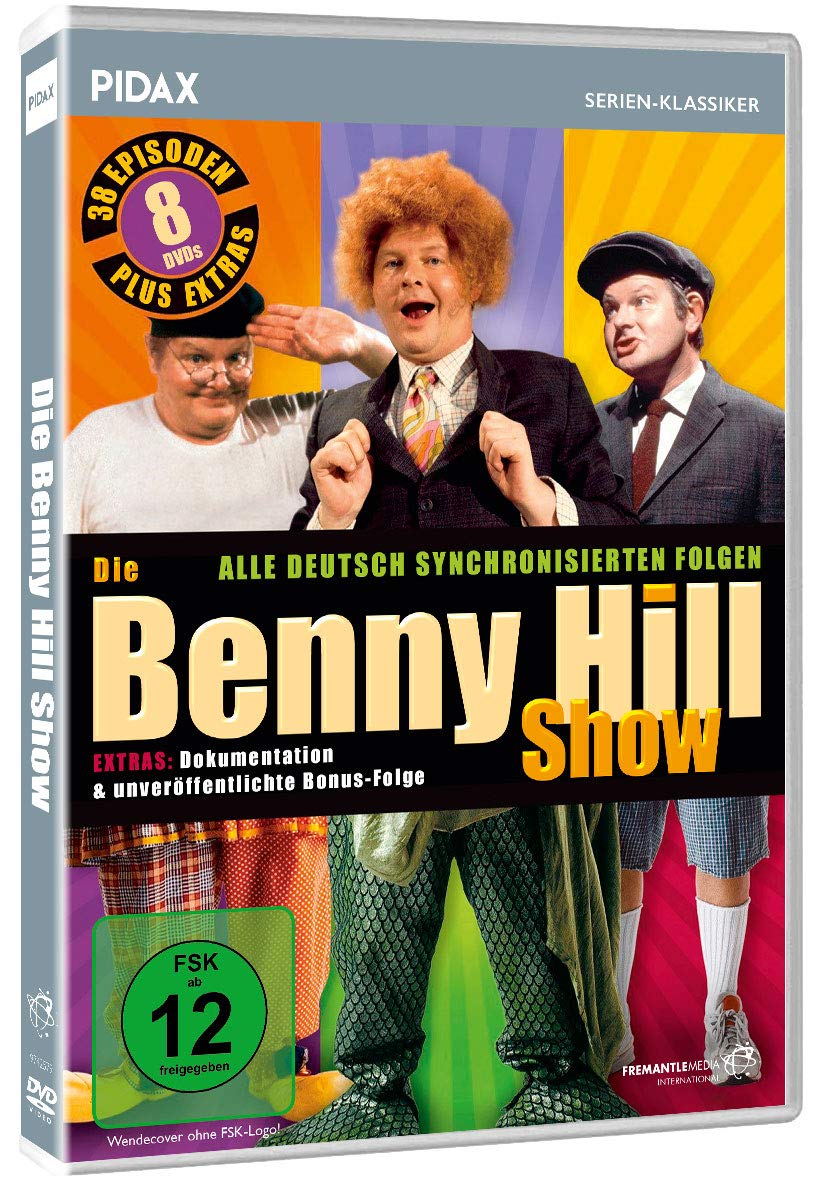 Die Benny Hill Show / Alle 38 deutsch synchronisierten Folgen + Bonusfolge