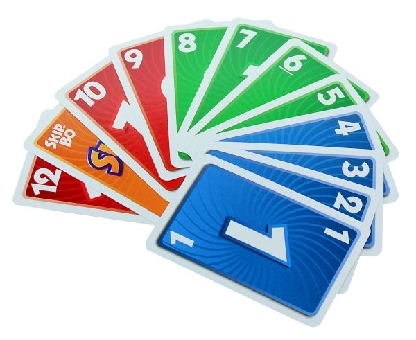 Mattel Games Skip-Bo, Kartenspiel für die Famile