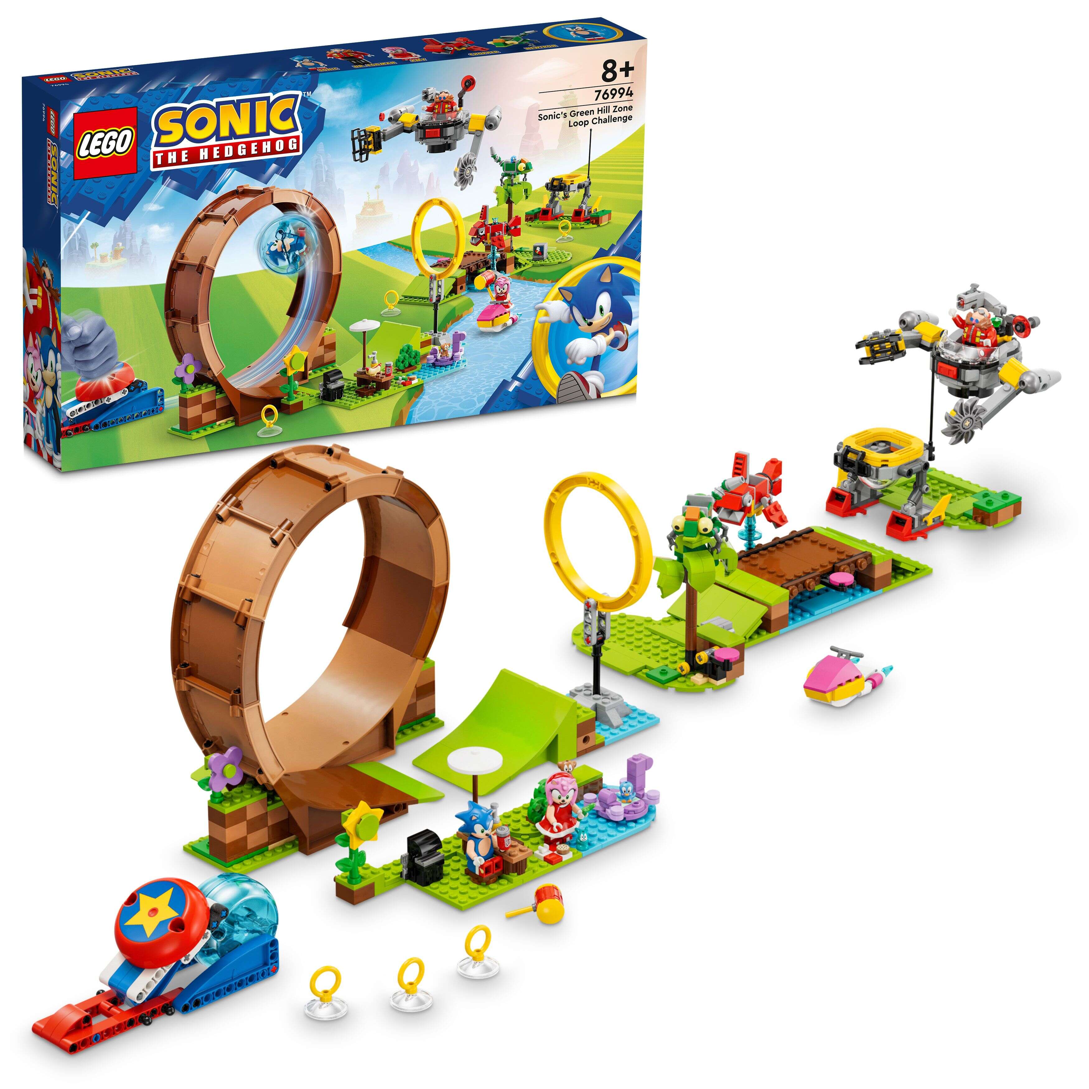 LEGO 76994 Sonic Sonics Looping-Challenge in der Green Hill Zone