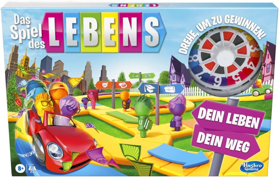 Hasbro Gaming Das Spiel des Lebens, für die ganze Familie, Lebensentscheidungen