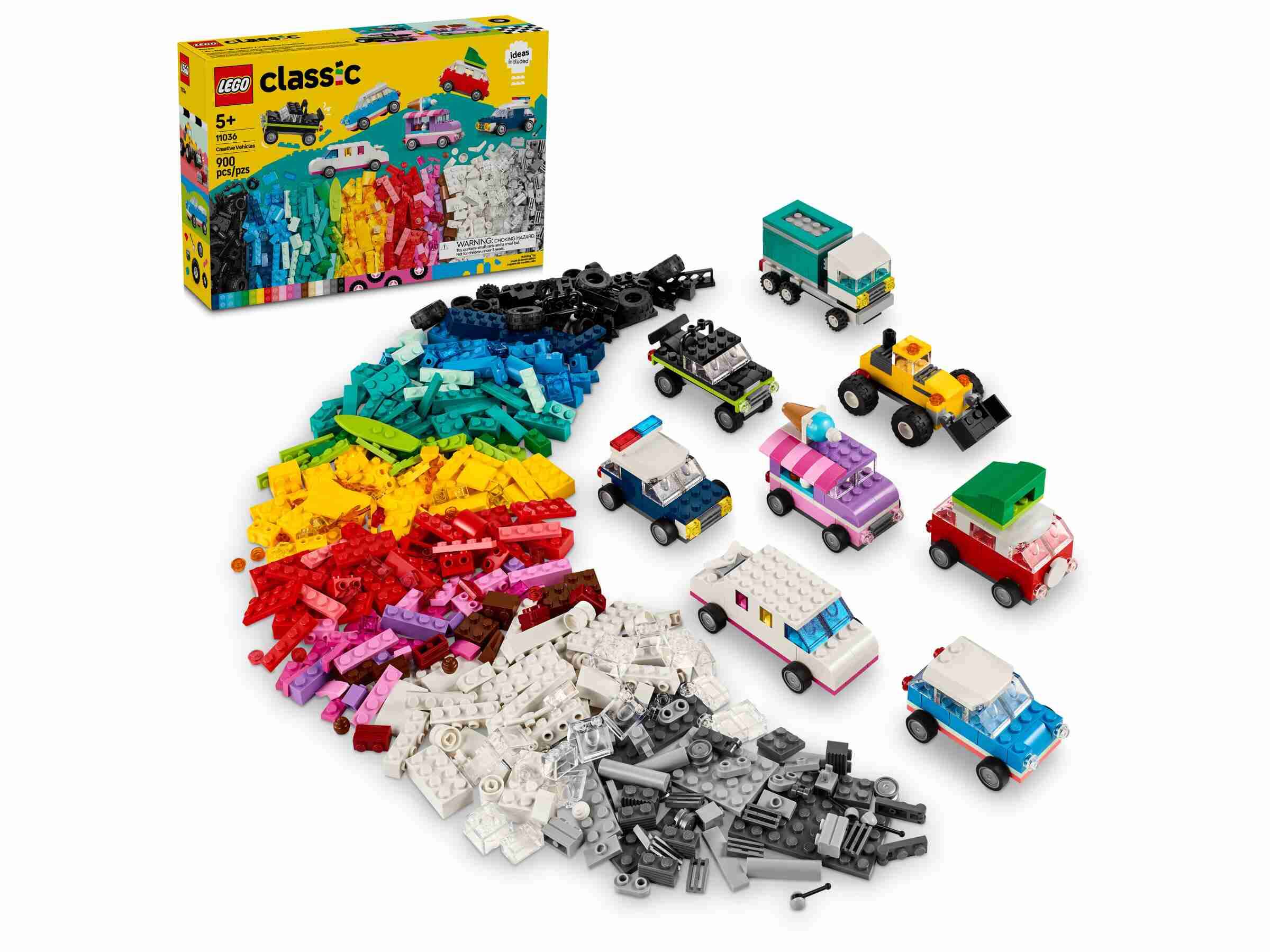 LEGO 11029 Classic Boîte de Fête Créative, Ensemble de Briques, à Jouer en  Famille, Comprend 12 Mini Jouets : Ourson, Clown, Licorne, Ludique pour 5