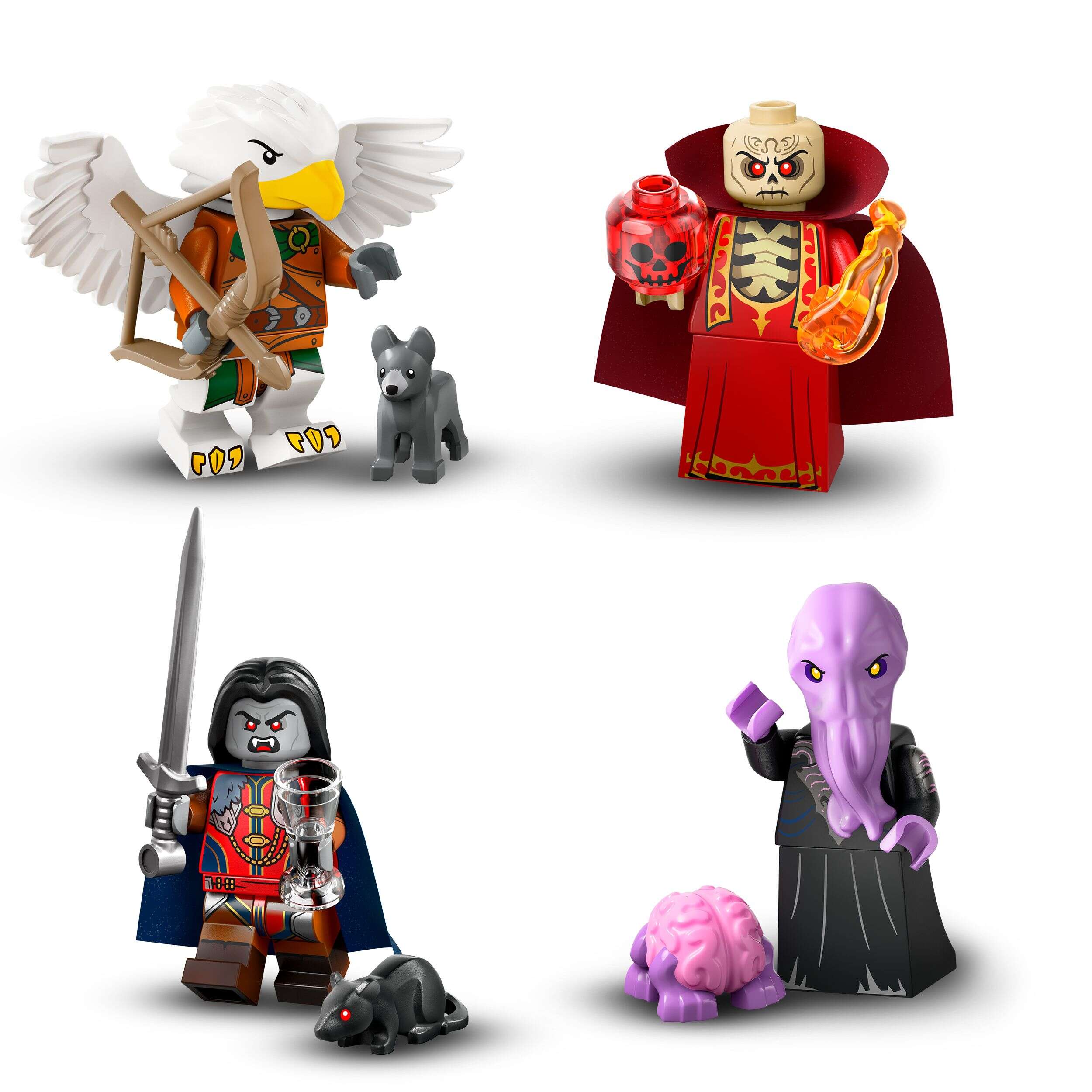 LEGO 71047 Minifigures Dungeons & Dragons, Überraschungsbox mit 1 von 12 Figuren