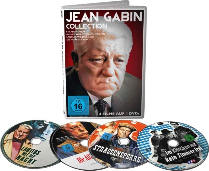 Jean Gabin Collection. 4 DVDs.