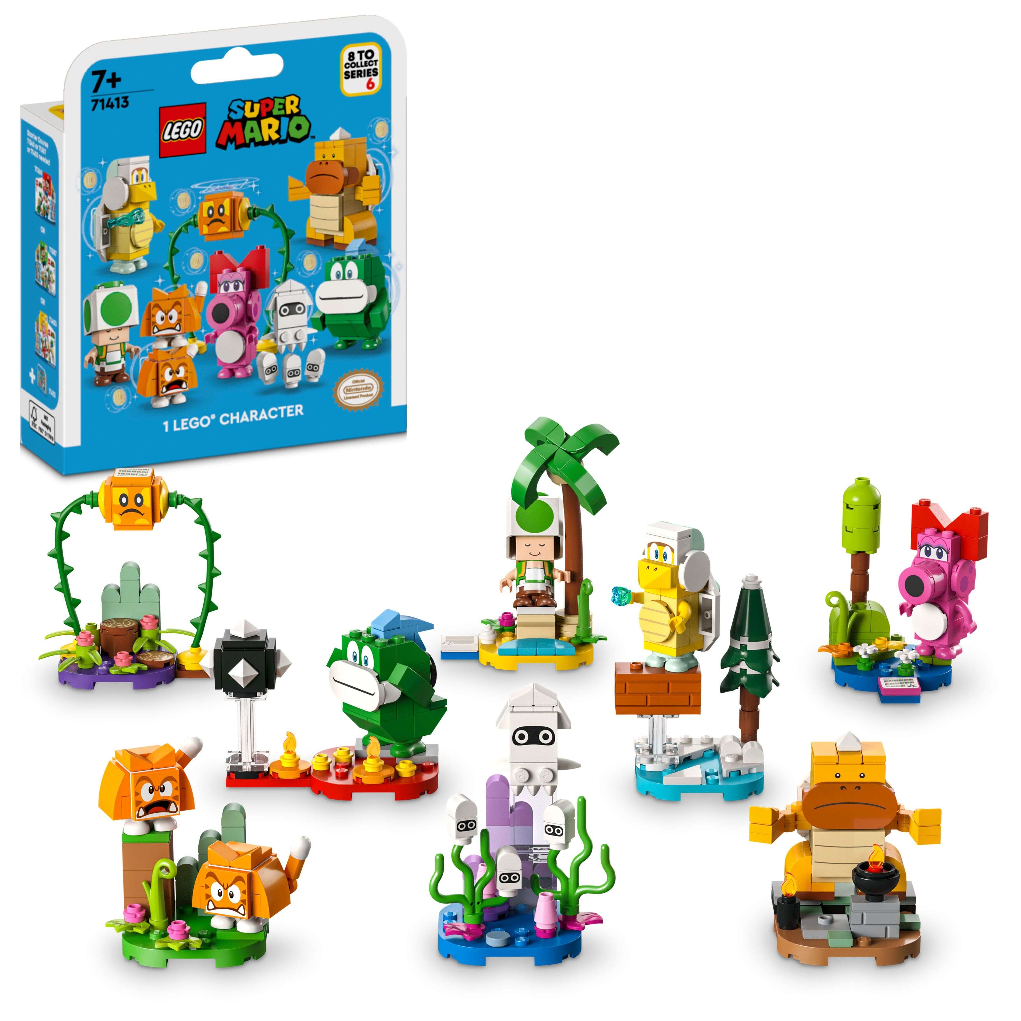 LEGO 71413 Super Mario Mario-Charaktere-Serie 6, Überraschungstüte