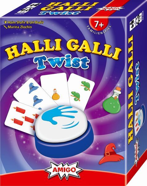 AMIGO Halli Galli Twist, 4 Symbole jeweils in 4 Farben