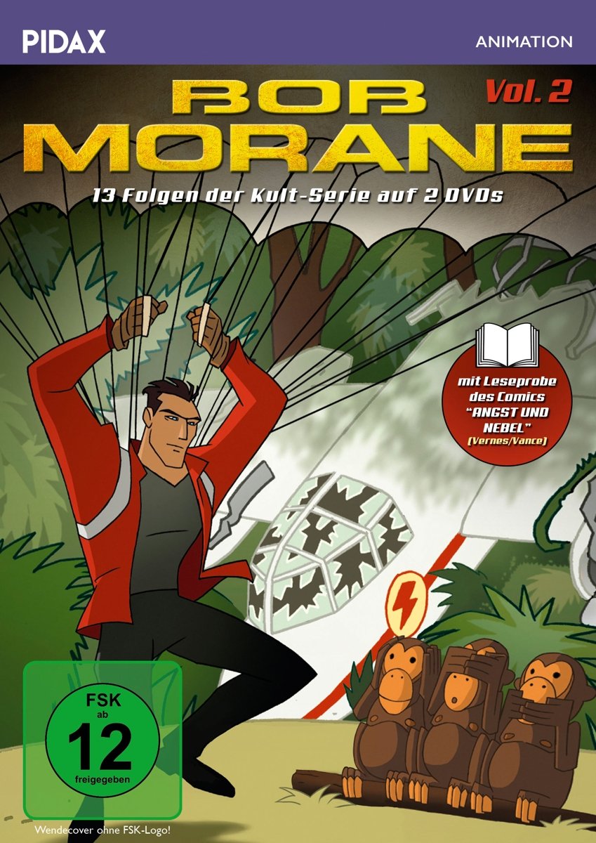 Bob Morane Vol. 2  Weitere 13 Folgen der Kultserie + Booklet