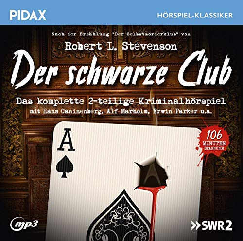 Robert L. Stevenson: Der schwarze Club - Das komplette 2-teilige Kriminalhörspie