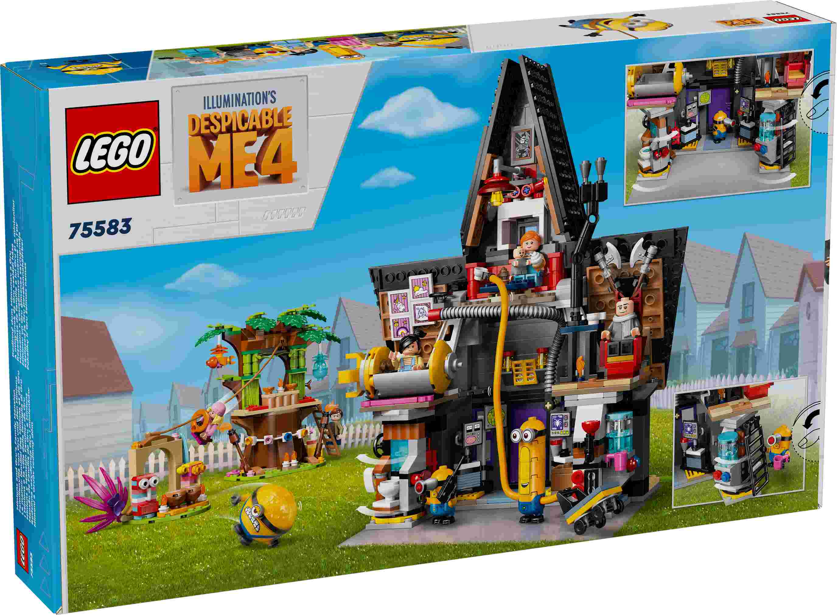 LEGO 75583 Despicable Me Familienvilla von Gru und den Minions, Baumhaus