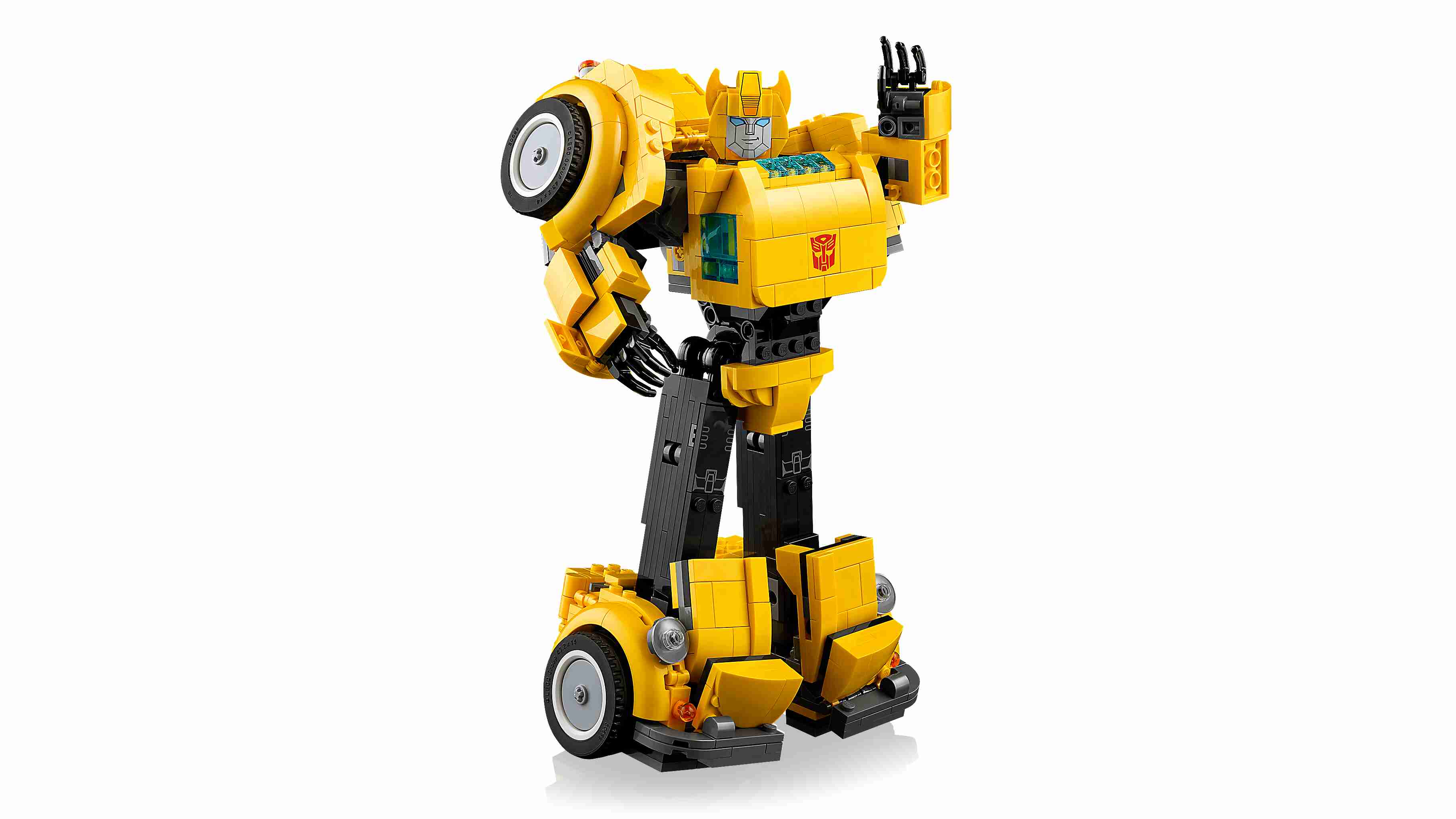 LEGO 10338 Icons Bumblebee, Transformers Bauset, Ionenblaster, Raketenrucksack