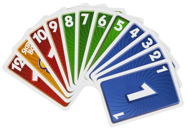 Mattel Games Skip-Bo, Kartenspiel für die Famile