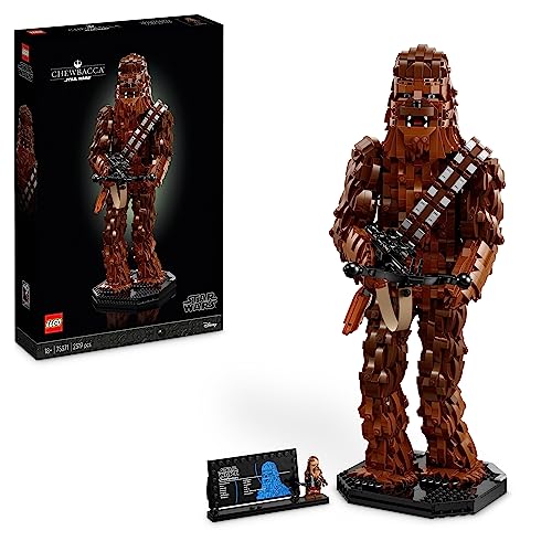 LEGO 75371 Star Wars Chewbacca, große Figur + Infotafel und Minifigur 