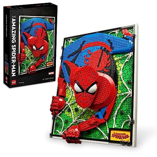 LEGO 31209 ART The Amazing Spider-Man, mehrdimensional und beweglich