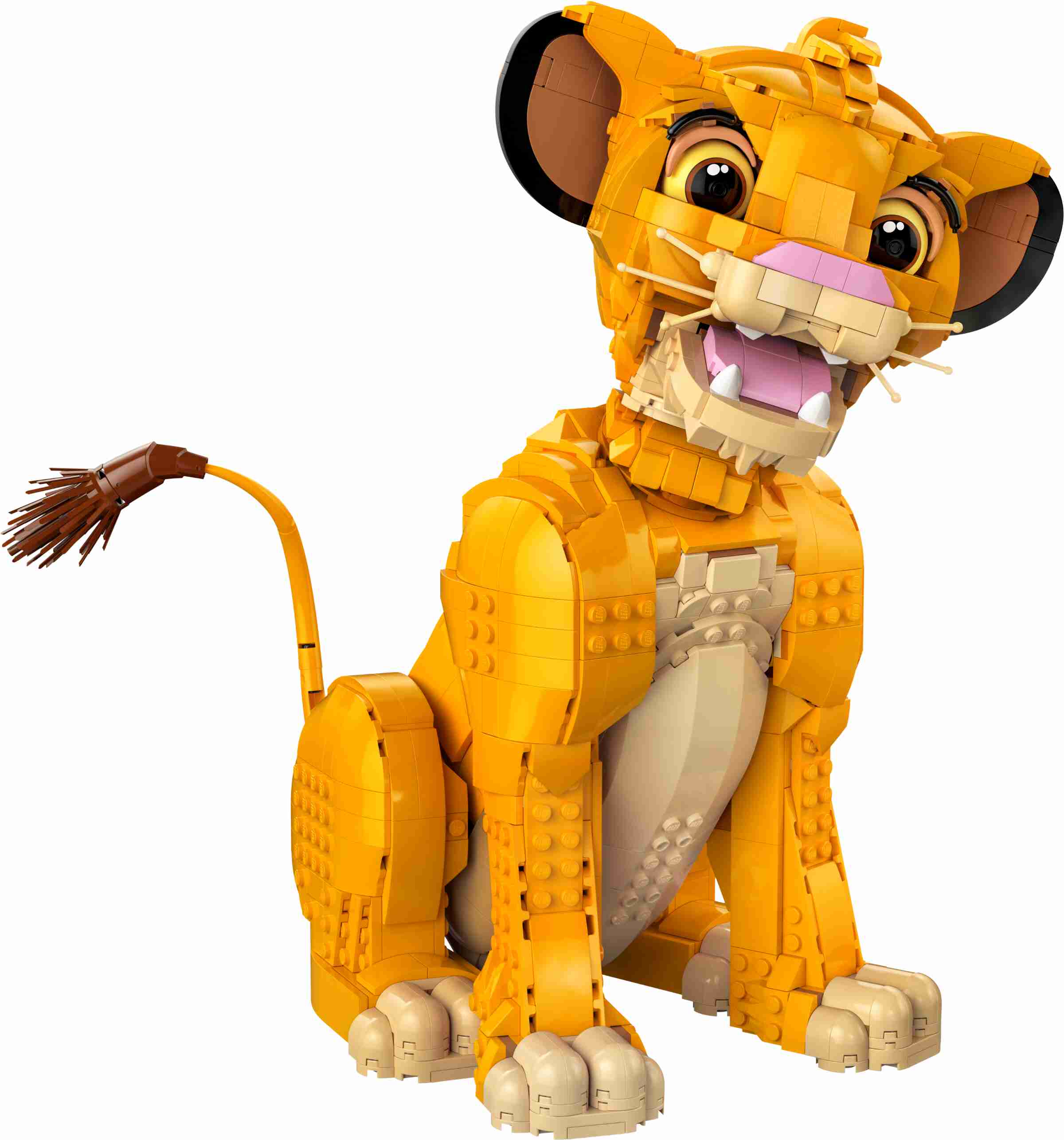 LEGO 43247 Disney Simba, der junge König der Löwen, Jubiläumsartikel 