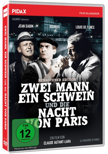 Zwei Mann, ein Schwein und die Nacht von Paris [DVD]