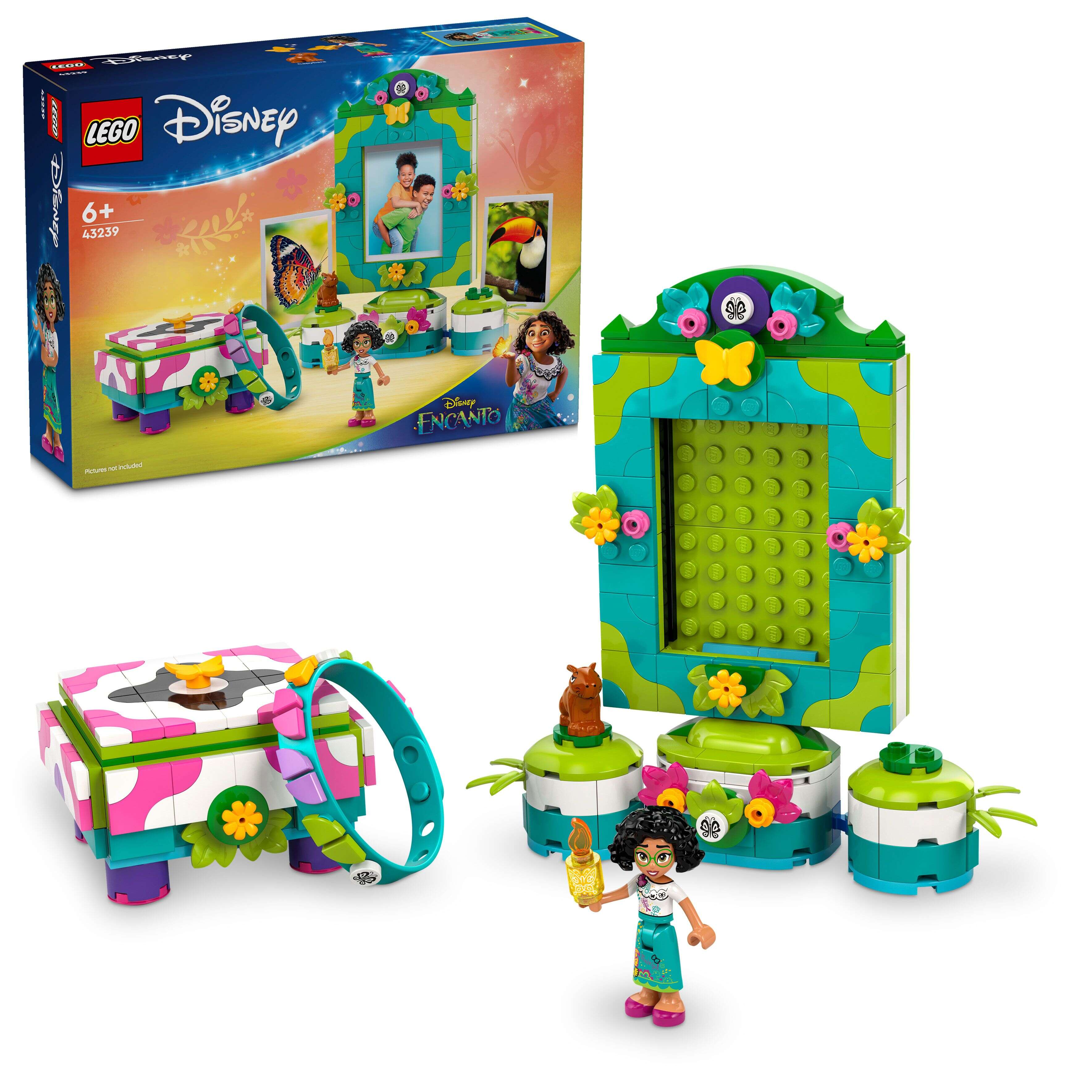 LEGO 43239 Disney Mirabels Fotorahmen und Schmuckkassette, Encanto, Armband