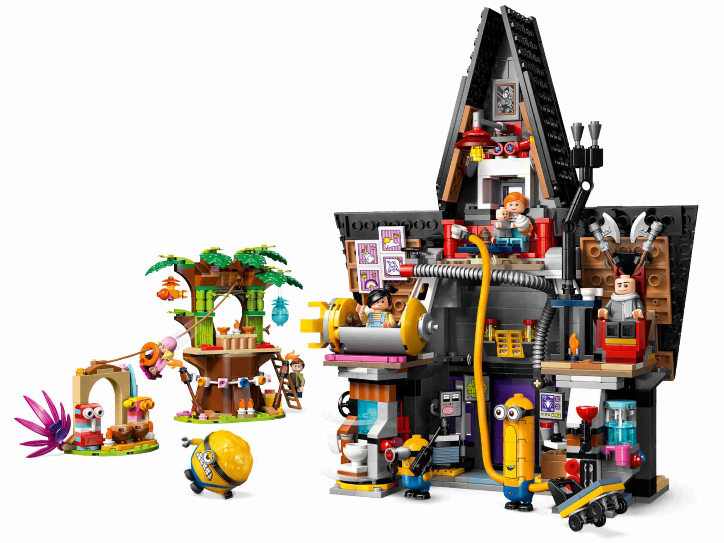 LEGO 75583 Despicable Me Familienvilla von Gru und den Minions, Baumhaus