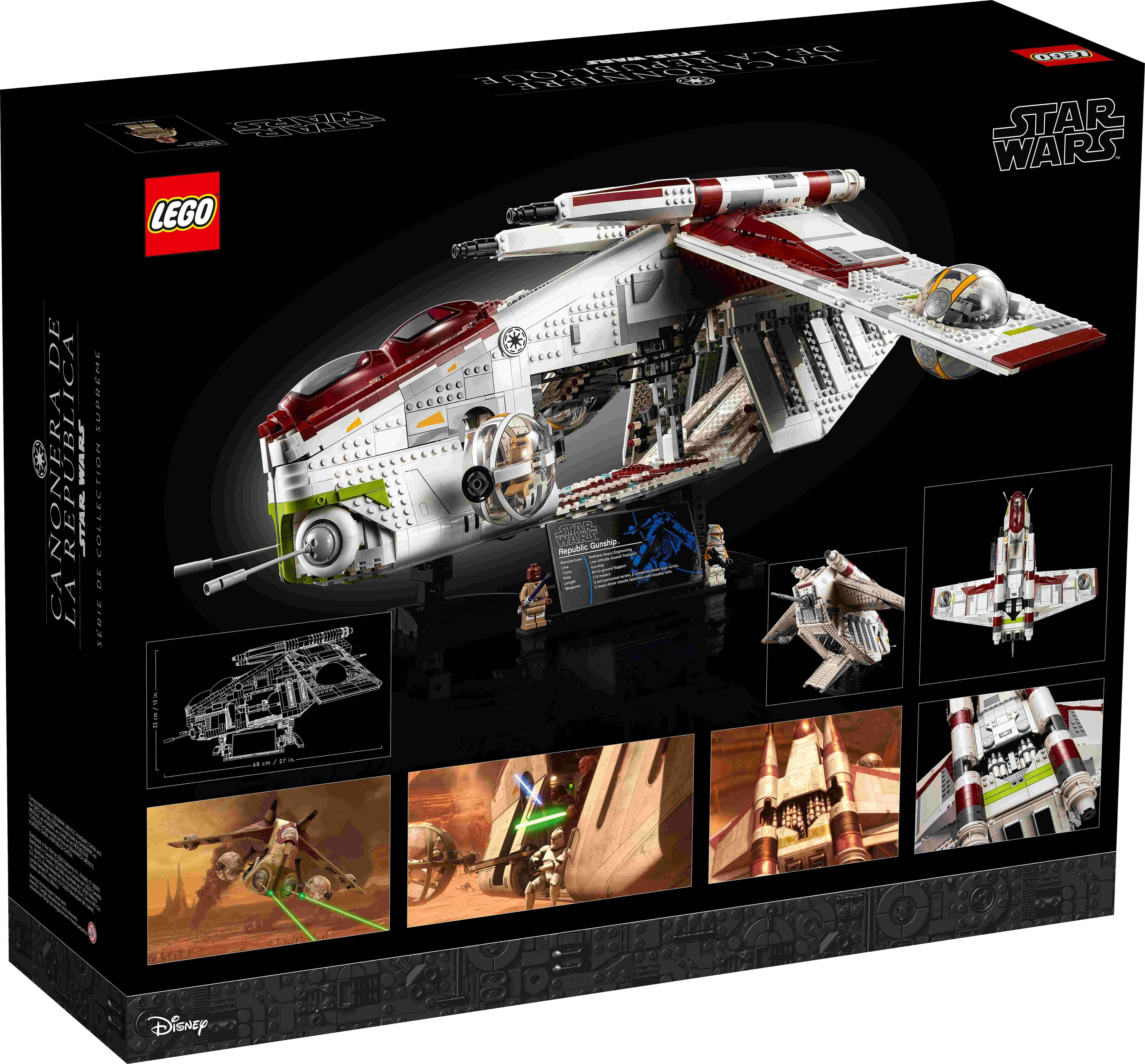 Lego 75309 Star Wars Republic Gunship
