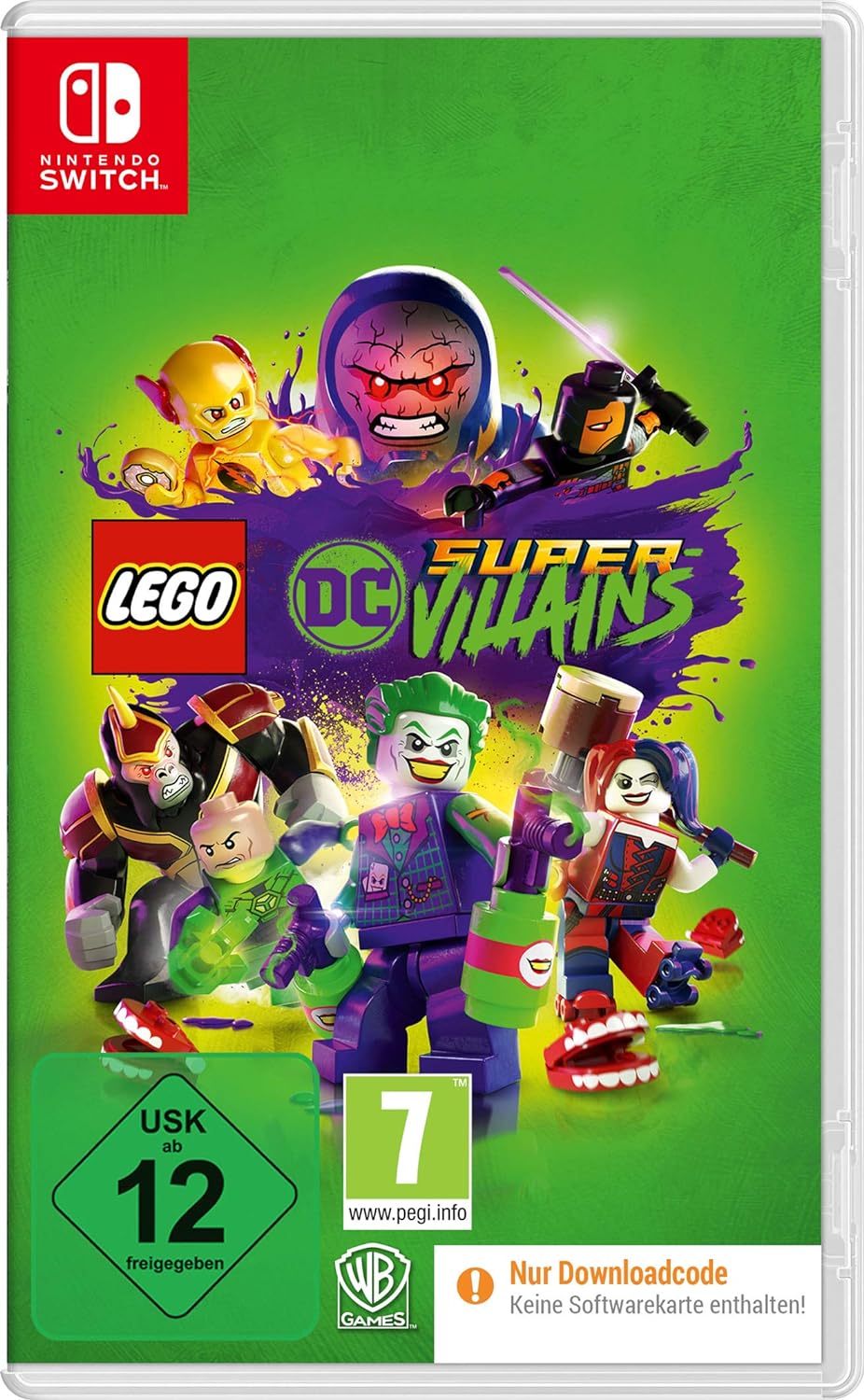 LEGO DC Super-Villains - Nur Downloadcode, keine Softwarekarte [Nintendo Switch]